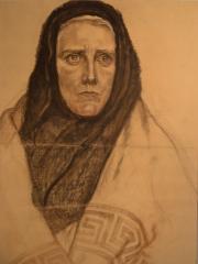 <a href="http://wolfgang-willrich.de/page/werkverzeichnis/nach-motiven/koepfe/frauen/frauen/Frau_auf_dem_Treck.php" target="_self">Weitere Informationen - bitte hier klicken
</a>