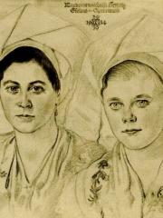 <a href="http://wolfgang-willrich.de/page/werkverzeichnis/nach-motiven/koepfe/frauen/frauen/Kettltig_Marianne_und_Luise.php" target="_self">Weitere Informationen - bitte hier klicken
</a>