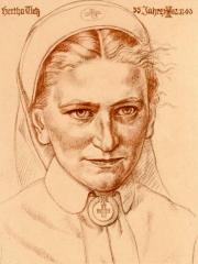 <a href="http://wolfgang-willrich.de/page/werkverzeichnis/nach-motiven/koepfe/frauen/frauen-in-uniform/Tietz_Hertha.php" target="_self">Weitere Informationen - bitte hier klicken
</a>