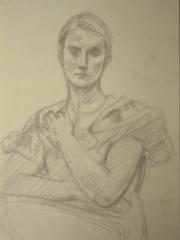 <a href="http://wolfgang-willrich.de/page/werkverzeichnis/nach-motiven/personen-und-gruppen/Sitzende_Frau_Skizze.php" target="_self">Weitere Informationen - bitte hier klicken
</a>