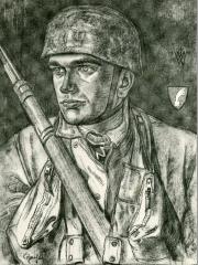 <a href="http://wolfgang-willrich.de/page/werkverzeichnis/nach-motiven/koepfe/soldaten/fallschirmjaeger/Schacht_Gerhard.php" target="_self">Weitere Informationen - bitte hier klicken
</a>