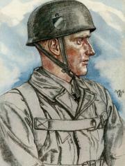 <a href="http://wolfgang-willrich.de/page/werkverzeichnis/nach-motiven/koepfe/soldaten/fallschirmjaeger/Schmidt_Herbert.php" target="_self">Weitere Informationen - bitte hier klicken
</a>