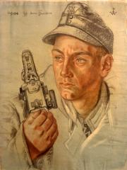 <a href="http://wolfgang-willrich.de/page/werkverzeichnis/nach-motiven/koepfe/soldaten/heer/Baindner_Hans.php" target="_self">Weitere Informationen - bitte hier klicken
</a>