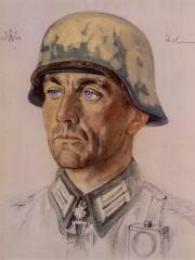 <a href="http://wolfgang-willrich.de/page/werkverzeichnis/nach-motiven/koepfe/soldaten/heer/Scheunemann_Walter.php" target="_self">Weitere Informationen - bitte hier klicken
</a>