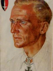 <a href="http://wolfgang-willrich.de/page/werkverzeichnis/nach-motiven/koepfe/soldaten/luftwaffe/Rall_Guenther.php" target="_self">Weitere Informationen - bitte hier klicken
</a>