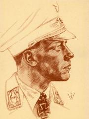 <a href="http://wolfgang-willrich.de/page/werkverzeichnis/nach-motiven/koepfe/soldaten/luftwaffe/Wick_Helmut.php" target="_self">Weitere Informationen - bitte hier klicken
</a>